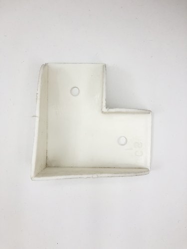 Acabamento para canto de divisória 35mm Branco