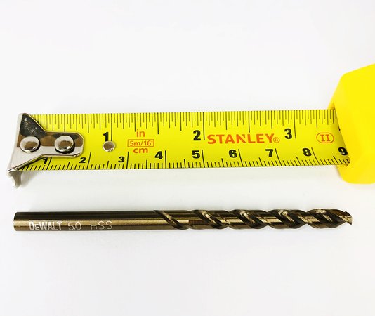 Broca De Aço Rapido 5mm P/Metal
