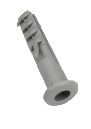 Bucha de  Nylon 6mm Com Aba (100 unid)