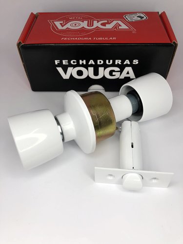 Fechadura Tubular Branca