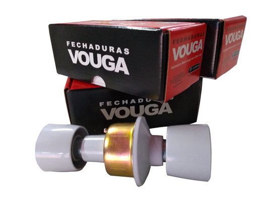 Fechadura Tubular Branca