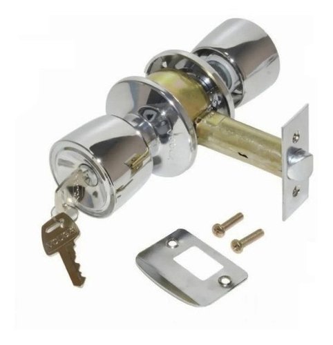 Fechadura Tubular Cromada