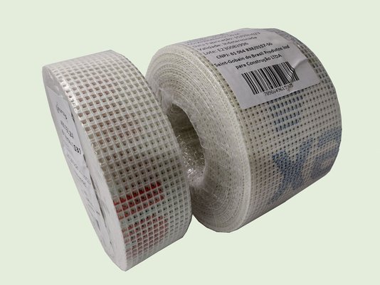 Fita telada Vertex Adfors para cimentícia 10CM - 50M