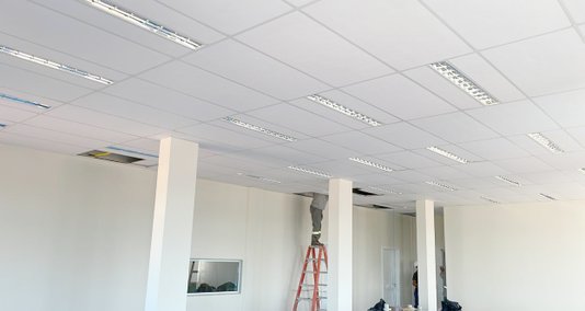 Forro Mineralis Ecophon 625X1250X15MM - cx c/ 12 pçs