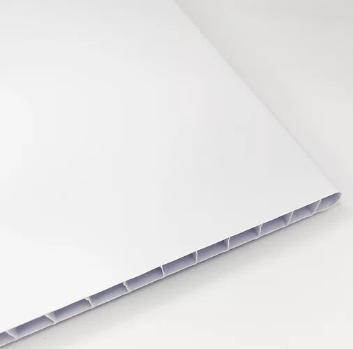 Forro modular pvc Magiore 625x1250x10mm branco - (cx c/10 pçs)