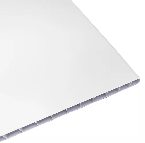 Forro modular pvc Magiore 625x1250x10mm branco - (cx c/10 pçs)