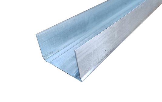 Guia drywall 48mm galvanizada 48 x 30 x 3000mm