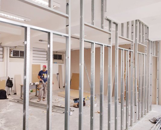 Montante drywall 70mm galvanizada 70 x 30 x 3000mm