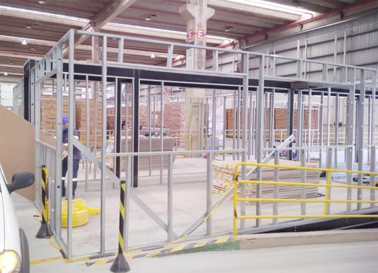 Montante drywall 90mm galvanizada 90 x 30x 3000mm