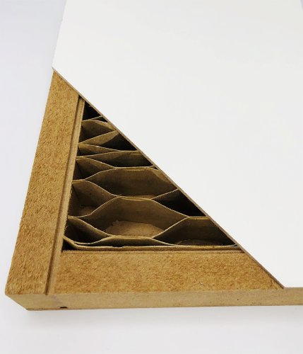 Porta de divisória Eucatex 820x2110x35mm Branco Max