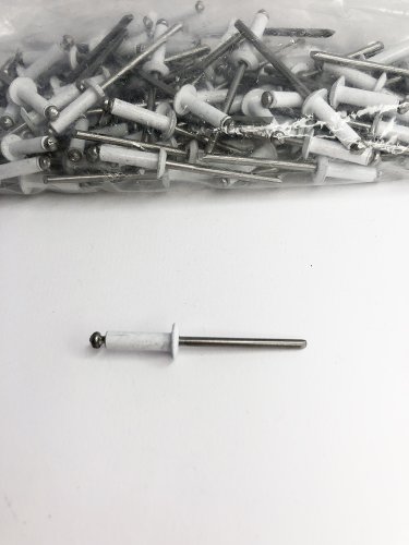 Rebite Aluminio Branco - 312 - 100 pç