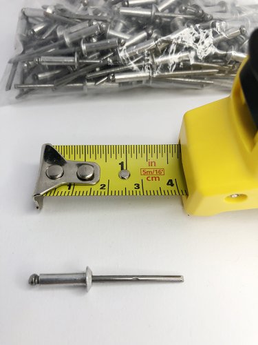 Rebite Aluminio Fosco - 312 - 100 pç