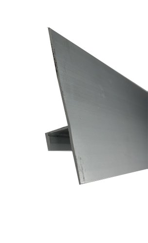 Rodape De Divisoria Aluminio Anod. 6000mm (Dv-016)