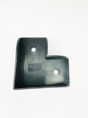 Acabamento para canto de divisória 35mm Preto