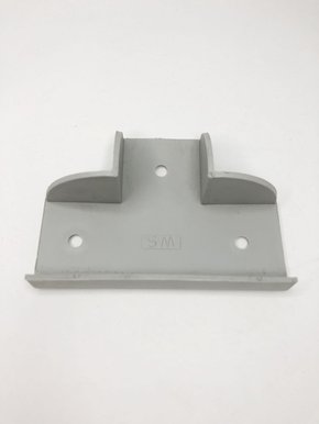 Acabamento "T" para canto de divisória 35mm Cinza