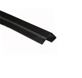Baguete para divisória naval 1050mm Preto