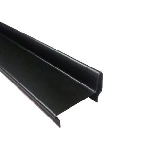 Batente para porta de divisória naval 2142mm Preto