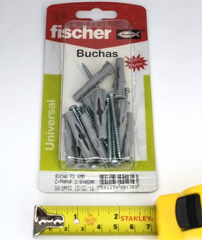 Bucha C/ Parafuso Cab Pan Unv Fu6 - 10 unid