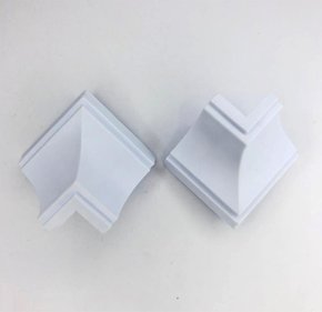 Canto Uniao Externo Branco Cj.4pcs