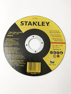 Disco Para Corte De Metal 4-1/2" Eixo 7/8"