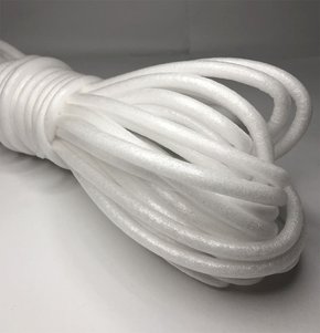 Espuma Para Vidro - Aço (10mm) Branco - 25metros