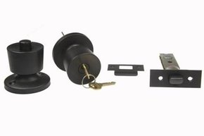 Fechadura Tubular Preto