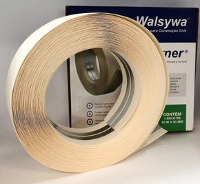 Fita Papel Cantoneira C/Reforço Metalico 30M p/drywall