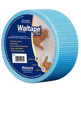 Fita Telada Fibra de Vidro Azul 45M WLW (Rolo c/45mt)