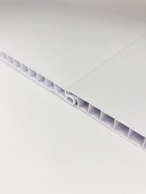 Forro Pvc Liso 200mm x 10mm Bco(Junta Seca)-barra 6mt