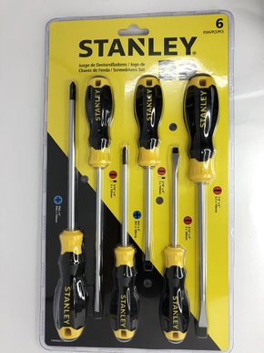 Jogo De Chave De Fenda - Jg C/ 06 Peças