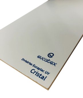 Painel 1200x2100 Eucaplac Mso Cinza Cristal