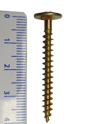 Parafuso Chip Flangeado PH 4,5X40mm (Bucha 6mm) - 100 unid