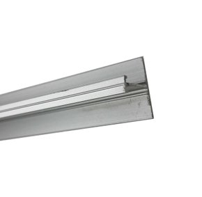 Perfil T Travessa Aluminio Fosco 625mm