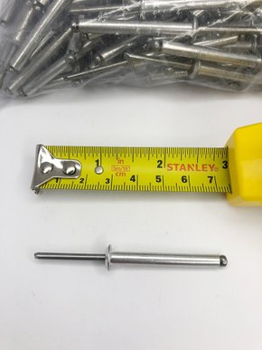Rebite pop Aluminio Fosco  4,8mmx40mm - 540 - 100 pç