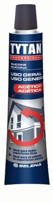 Silicone Tytan Uso Geral Acetico Branco 50Gr