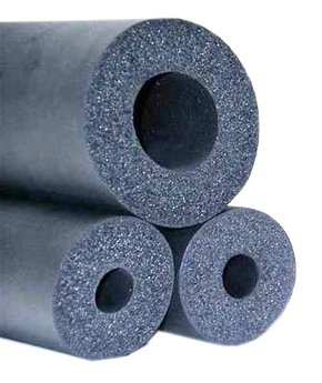 Tubo isolante Elastomerico 4.1/2"(114mm)parede 25mm-2mt