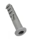 Bucha de  Nylon 6mm Com Aba (100 unid)