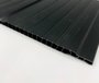 Forro Linear Pvc Gemini Frisado Preto - barra 6mt