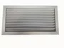 Grelha Exaustão  Alum.Fosco mold.dupla.390X185MM