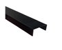 Guia para divisória naval 3000mm Preto