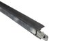 Perfil Travessa 625mm Preto T24 (Aw)